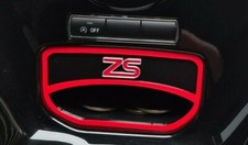 Large Cubby hole console filler for ford Fiesta ZS zetec MK 7.5 Red mk7.5 RSR