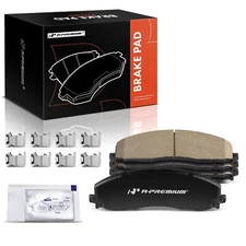 A-Premium Front LH & RH Ceramic Brake Pads for Ford F-250 Super Duty 2013-2021