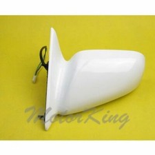 97-01 For Toyota Camry Left Power Mirror White 040 B657