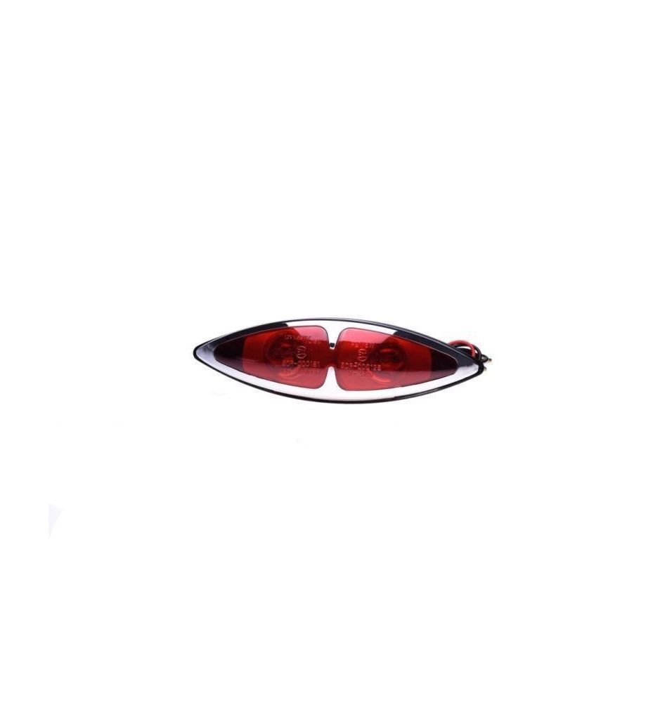 Feu arrière glaçon LED universel rouge pour remorque et camion 12V 24V