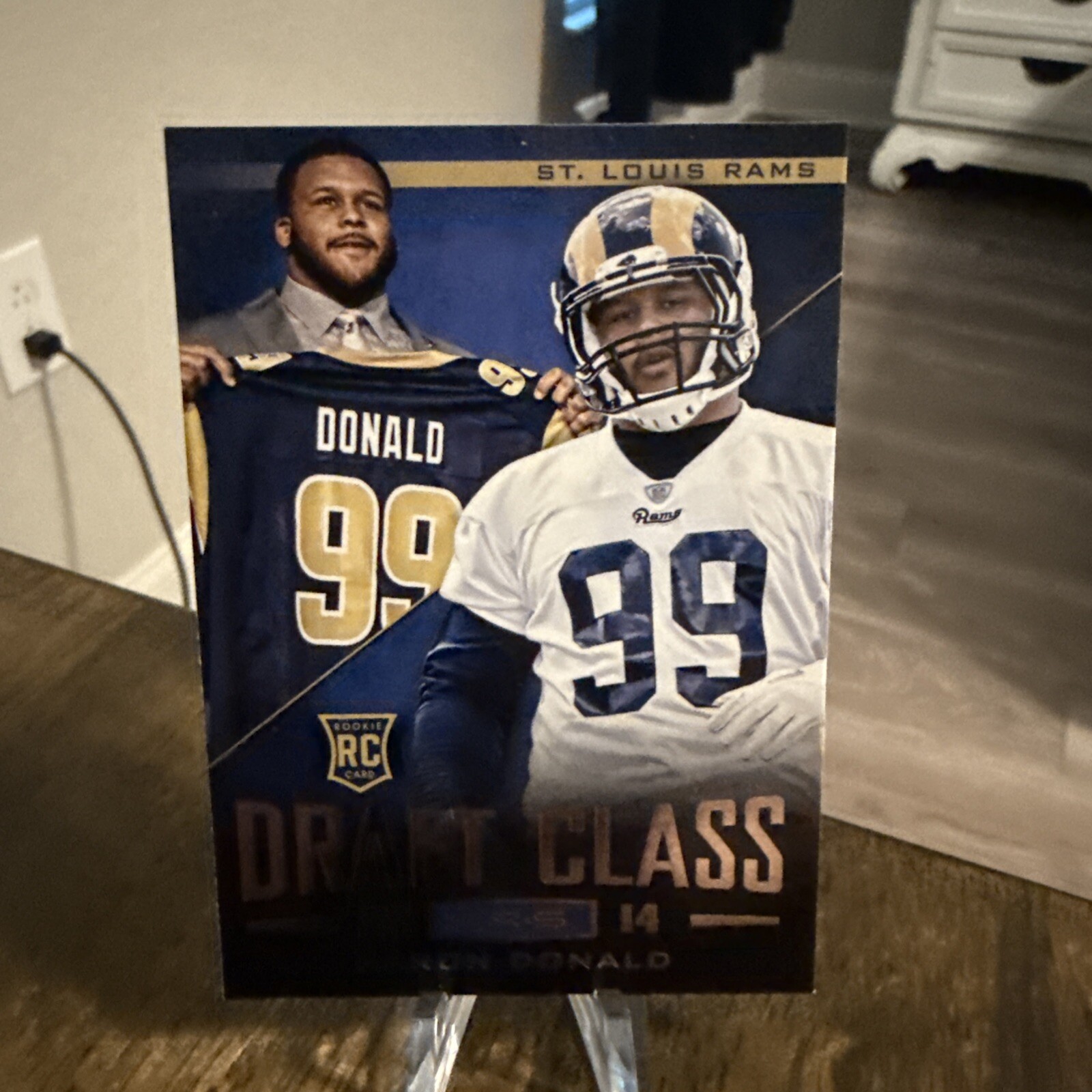 Aaron Donald Panini Rookies & Stars Draft Class #DC13 Draft Class