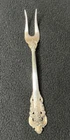 Wallace Sterling Grande Baroque Pickle / Olive Fork  2-Tine Vintage