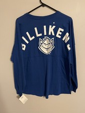 Camisa de manga larga azul Saint Louis University SLU Billikens J America - XS - Nueva