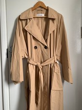 Gerry Weber Classic Camel Trench Coat, Size 18