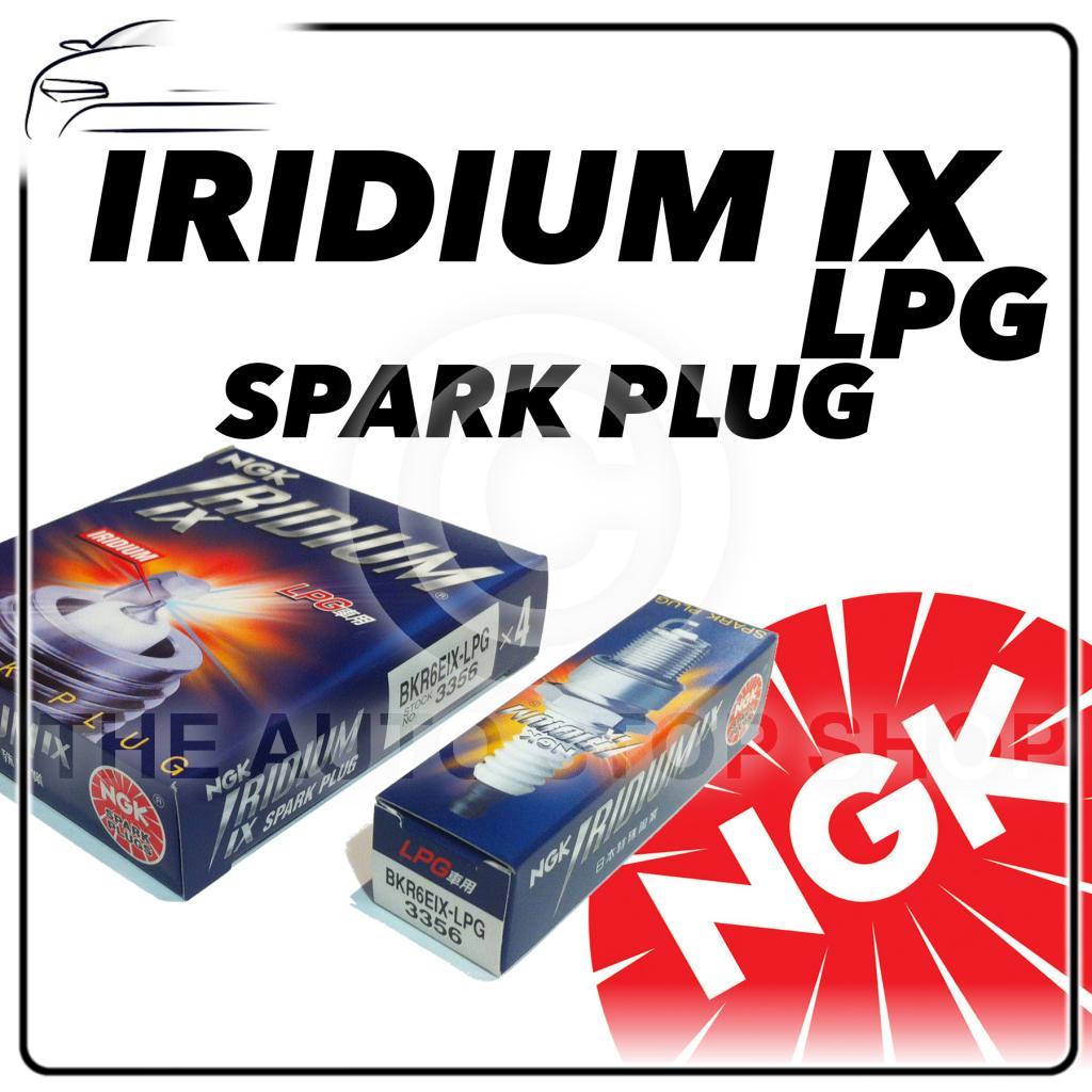 1x NGK SPARK PLUG Part Number BKR6EIX-LPG Stock No. 3356 Iridium IX LPG Genuine