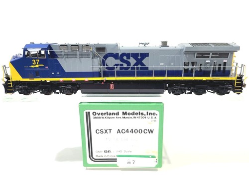 Transporte Overland OMI CSX GE AC4400CW CSX #37 HO modelo de latón #6545.1 | Zustand: Used