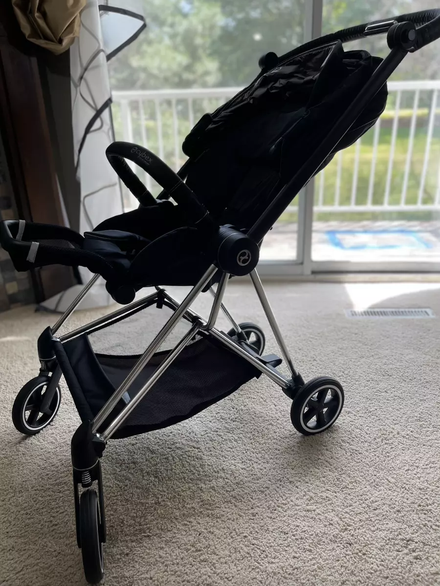 Cybex Priam 3 Complete Stroller, One-Hand Compact Fold, Reversible Seat,  Smooth Ride All-Wheel Suspension, Extra Storage, Adjustable Leg Rest