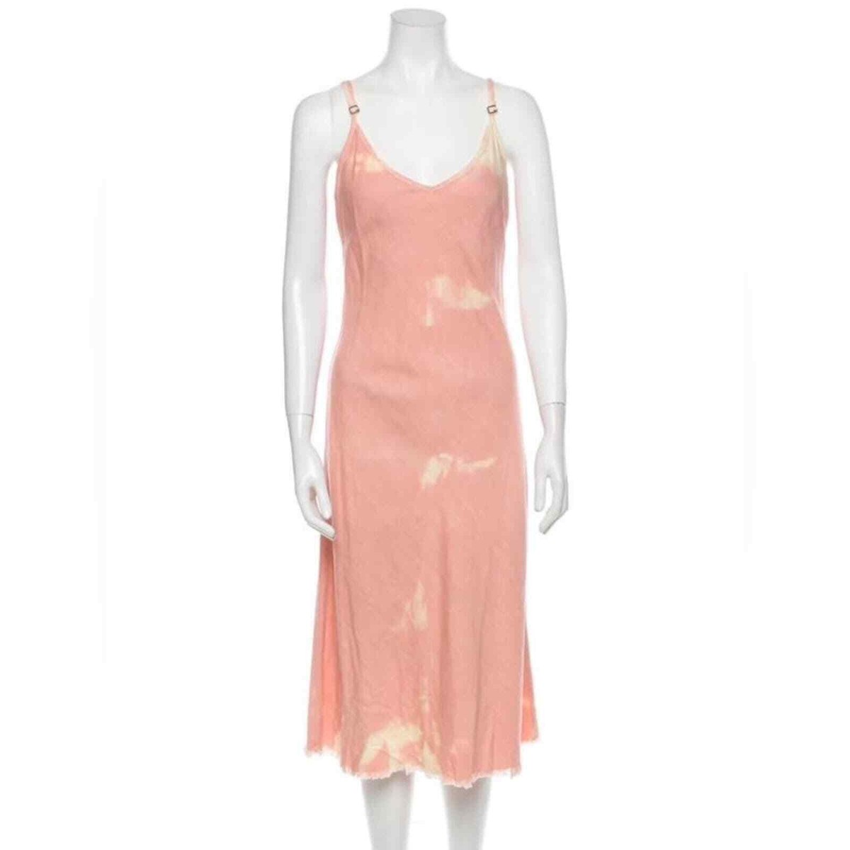 pink tie dye midi dress NWT $169 Bardot Sorella Printed High Low Midi Dress In Pink Tie Dye US 8
