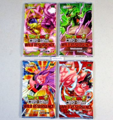Wild Resurgence Booster Pack Dragon Ball Super DBS Zenkai Series 4 BT21 B21