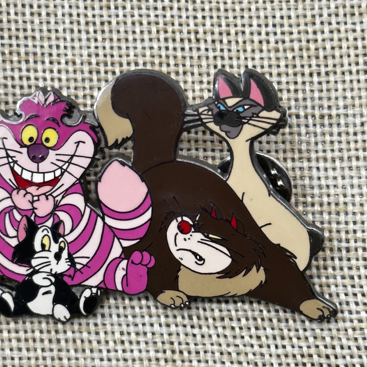 Tokyo Disney Resort Pin TDL Disney Cats Figaro Si Am Lucifer
