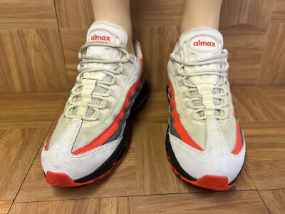 Nike Air Max 95 Essential “Comet” White/ Crimson (749766-112) 2018 Men’s Size 11 Nike Air Max 95 Essential “Comet” White/ Crimson (749766-112  main image 3