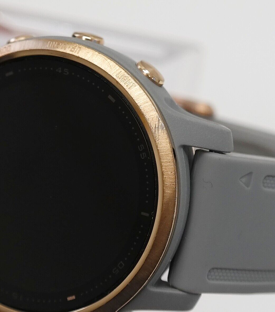 Garmin Fenix 6s Sapphire Rose Gold with Powder Gray Band 010 Garmin Fenix 6s Sapphire Rose Gold with Powder Gray Band 010