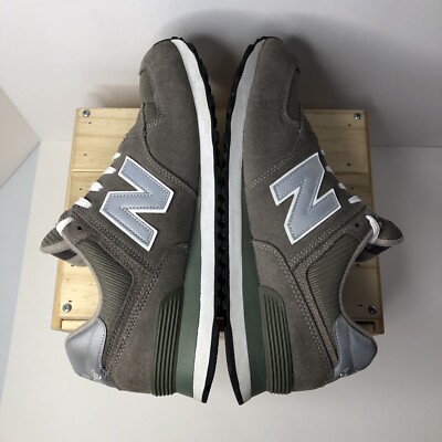 New Balance 574 Classic Gray on Gray W574 GS Women's Size 12 Ex