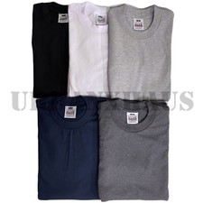 PRO CLUB LONG SLEEVE HEAVY-WEIGHT T SHIRT S-5XL 3 PACK