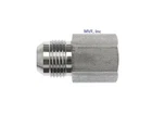 3/8" Male JIC X 3/8" Female NPTF, 37° Flare to Pipe Adapter Hydraulic 2405-06-06