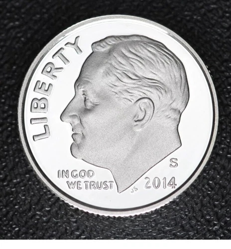 2014-S Roosevelt Proof Silver Dime