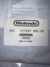 Nintendo OEM Wii U Gamepad Rechargeable BATTERY PACK Replacement SEALED WUP-012