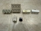 Grounded Adapter Cube Light Socket Plug Adapter Lamp Holder 3 6 Outlet Converter — photo 1