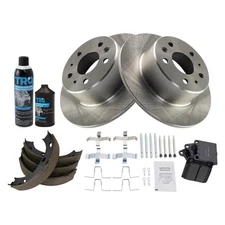 TRQ BKA38442 Brake Kit For Mercedes-Benz 350SDL 1990-1991 Rear 14200620
