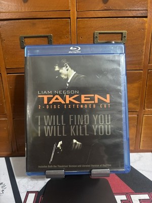 Taken 1 Extended Cut AND Taken 2 Blu-Ray 