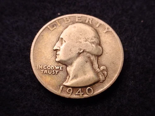 1940-D Washington Quarter — photo from the most recent tracked eBay sale