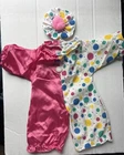 Vintage Cabbage Patch Kids Clown Costume With Matching Hay