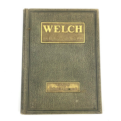Welch 1880 Fifty Years of Service to Schools 1931 Catalog B Biological Equipment