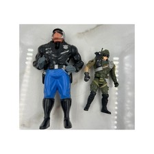 Vintage Kenner COPS n Crooks Officer Bowser Action Figure Military Soldier Lot