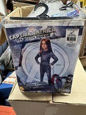 Rubies Kids The black widow Costume Captain America Medium NOS unused