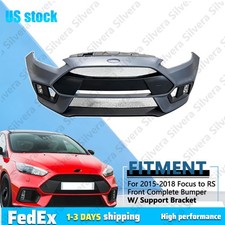 For 2015-2018 Ford Focus Conversion To Rs Front Complete Bumper Cover Grille Kit For 2015-2018 Ford Focus Conversion To Rs Front Complete Bumper Cover Grille Kit