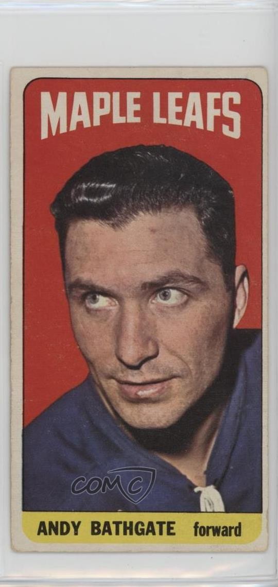 1964-65 Topps Andy Bathgate #86 HOF