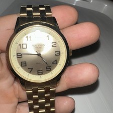 Madison New York Armbanduhr Herrenuhr Edelstahl Großes Zifferblatt Ungeprüft