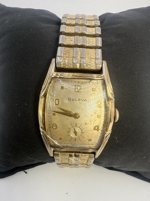 Vintage 1950's BULOVA Men's L7 Watch Swiss Art Deco-READ | eBay