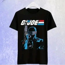 Men's  GI Joe Snake Eyes Graphic T-Shirt - 100% Cotton Relaxed Fit Tee.