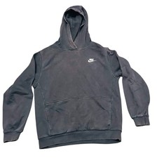 Boys Nike Hoodie - Black / Logo  Size XL  Preowned
