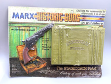 Vintage Marx Historic Guns Stagecoach Colt Pistol Miniature Erie Pa USA Cap Gun