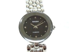Rado Florence 318.3744.4 Quartz Womens Watch Black Dial 23mm Box Papers