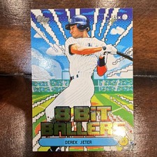 Topps 2026 Big League 8-Bit Ballers Derek Jeter Yankees #8B-19 Baseball