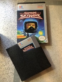 Captain Skyhawk - Cartucho NES Nintendo y caja original solamente - Sin manual