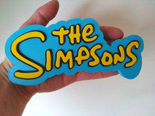 Image of The Simpsons 3D Decorative  Film TV  Logo Display Sign Game Pop