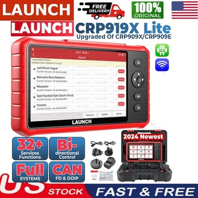 LAUNCH X431 CRP919X Lite Full Bidirectional Car Diagnostic Scanner Key Coding*^