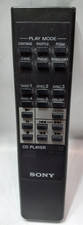 Sony RM-D306 CD Player Remote Control Black OEM Genuine Tested Works