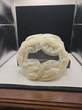 Unbranded Vintage White Floral Fascinator X-13