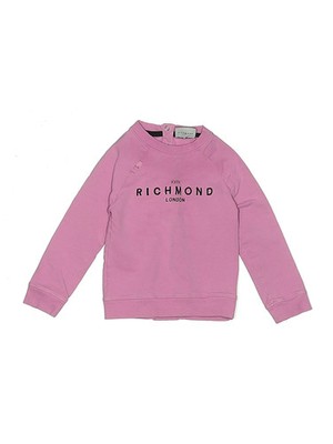 John Richmond Girls Pink Long Sleeve T-Shirt 24 Months