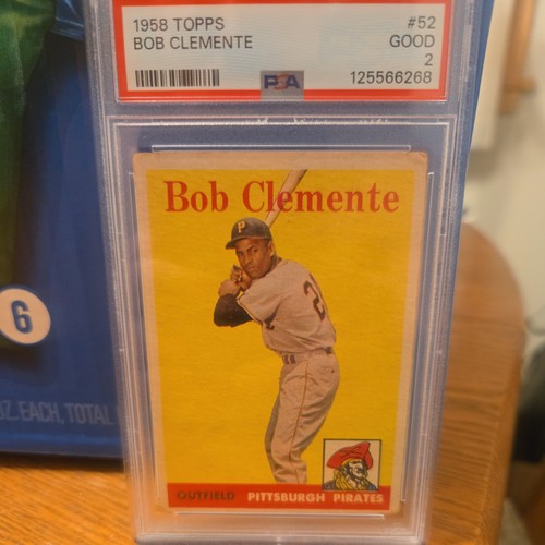 1958 Topps - Roberto Clemente #52 Team Name in White