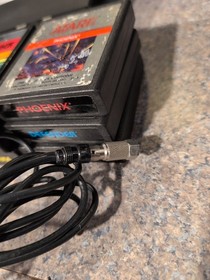 Atari 7800 Console With 15 Games Tested Defender  Space Invaders  Pac Man