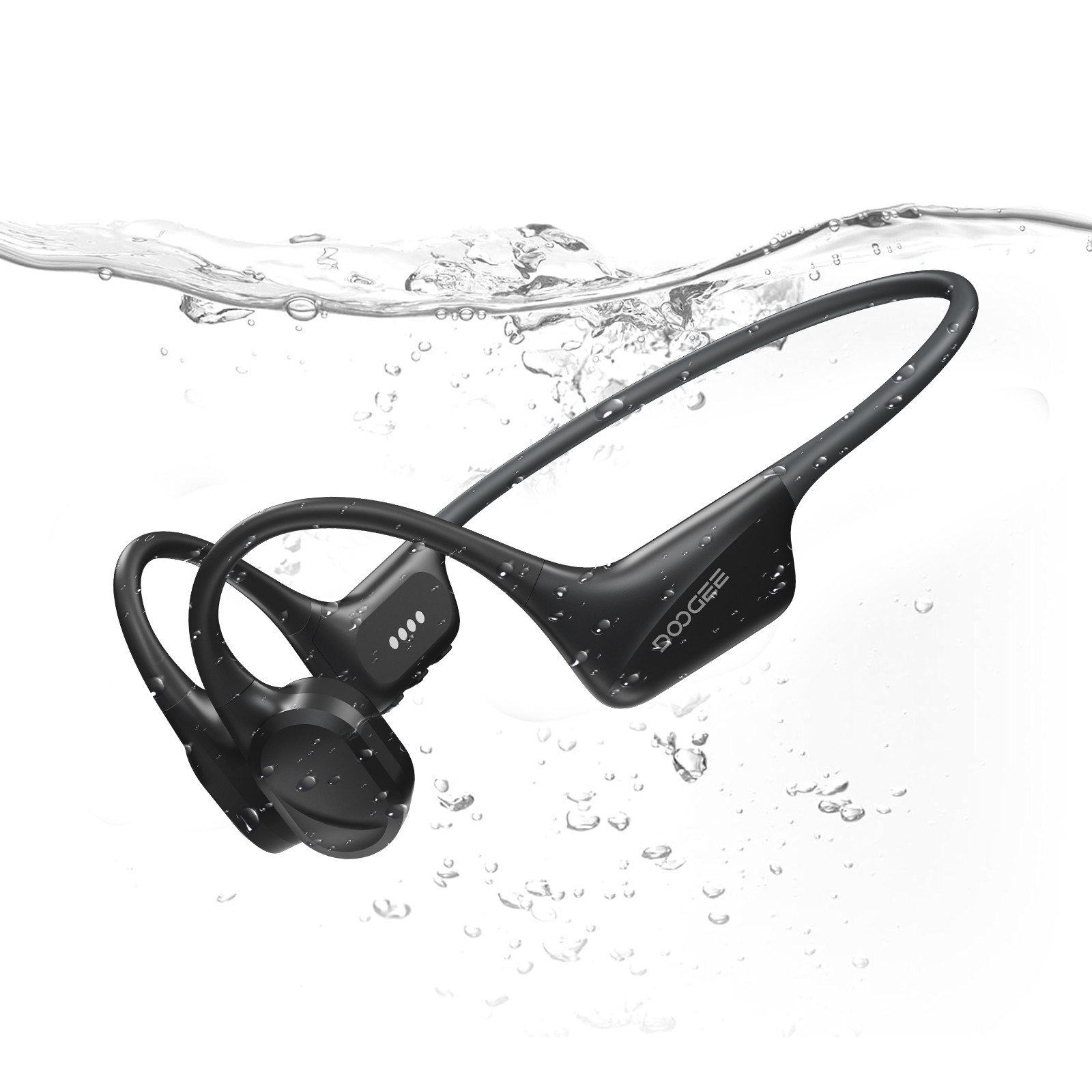 DOOGEE Cuffie Suono Osseo Impermeabili Nuoto Cuffie BT5.4 32G MP3 Nuove