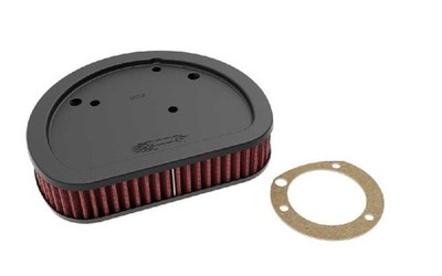 K&N Filters Luftfilter HD-1611 Langzeitfilter für DYNA SLIM CROSS HARLEY BONES