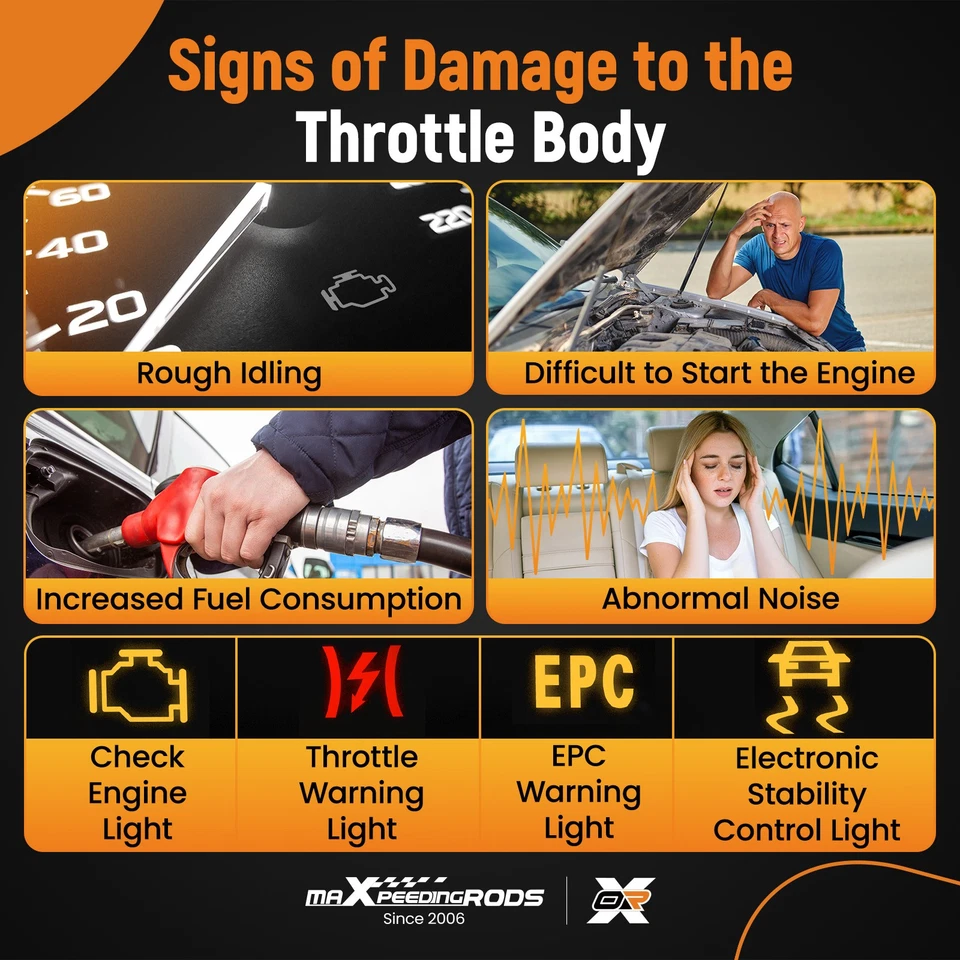 Cuerpo del acelerador para Mercedes-Benz C350 E350 ML350 R350 2006-2011 ML450 CLK430 Foto 2 de 4