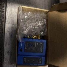 UbiGear Network/Phone Cable Tester + RJ11/RJ12/RJ45 Network Cable Crimper